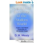 Biographical Snapshots of the