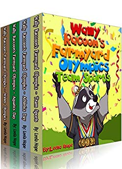 Wally Raccoon's 4-Book Collection 