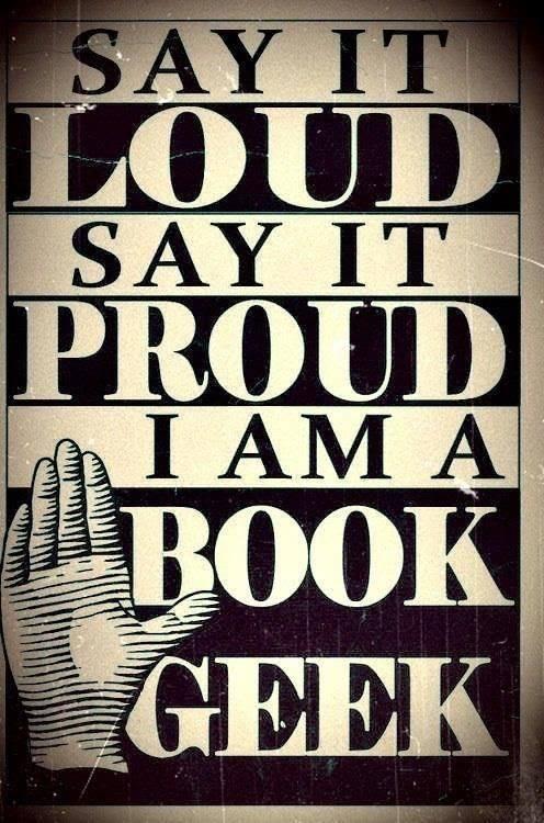 I am a book geek.