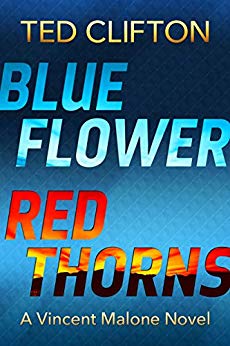 Blue Flower Red Thorns 