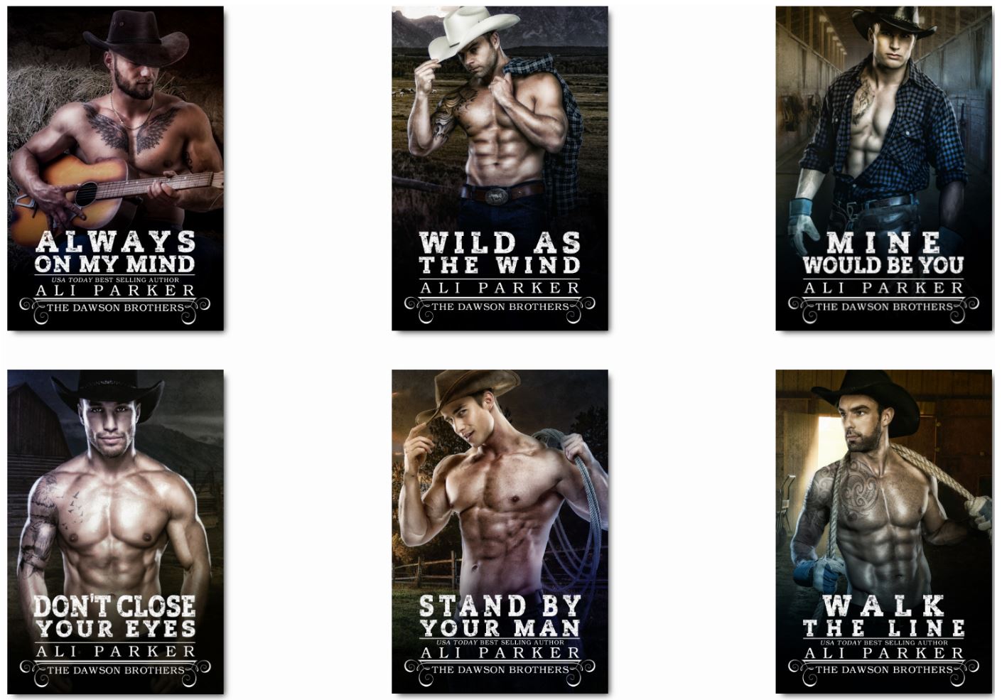 Dawson Brothers Cowboy Romance Series