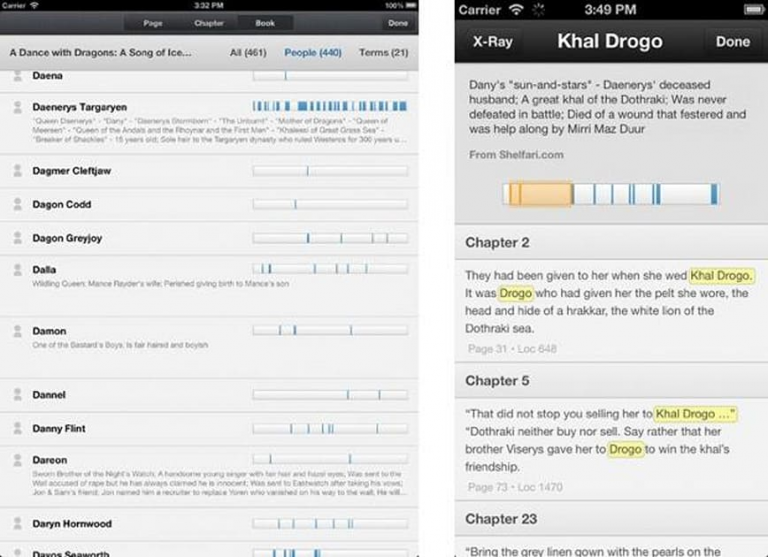 How to use Kindle XRay JUST KINDLE BOOKS