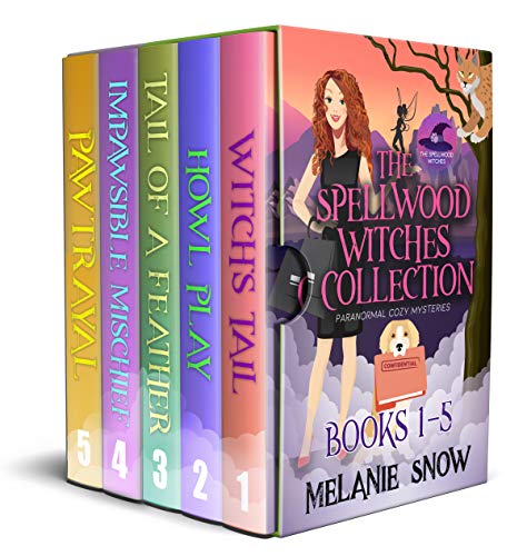 The Spellwood Witches Paranormal Cozy Mystery Series: Complete Collection Box Set (Books 1-5) (The Spellwood Witches Paranormal Cozy Mystery Collection)