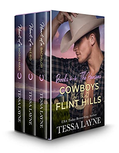 Cowboys of the Flint Hills: The Hansens: Volume 4-6 Boxed Set
