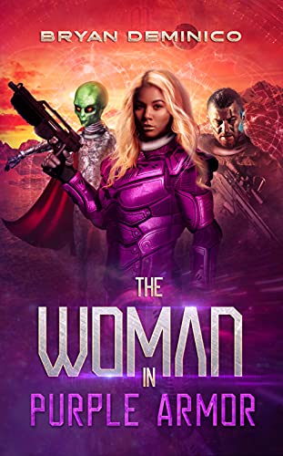 The Woman in Purple Armor