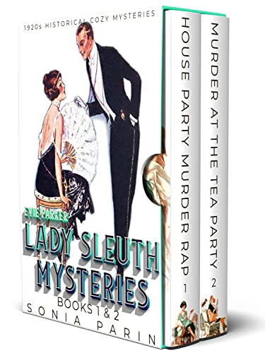 Evie Parker Lady Sleuth Mysteries Books 1 & 2: 1920s Historical Cozy Mysteries: House Party Murder Rap & Murder at the Tea Party
