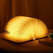 Wood Book Lamp Giveaway 