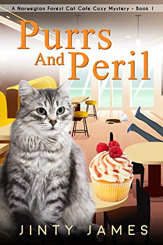 Purrs and Peril - A Norwegian Forest Cat Cafe Cozy Mystery - Book 1