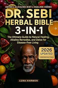 Dr. Sebi Natural Remedies – Herbal Healing, Alkaline Cleansing and Treatment Methods: A Beginner’s Guide to Vitality, Immunity and Dr. Sebi Inspired Healing Bible 